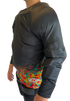 OBO Graphic Acid Long Sleeve Smock